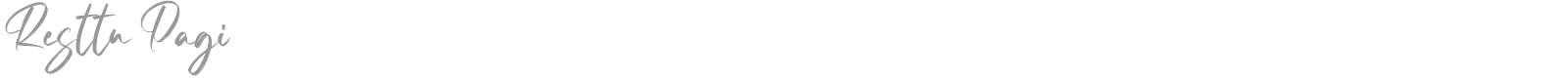 Resttu Pagi font preview